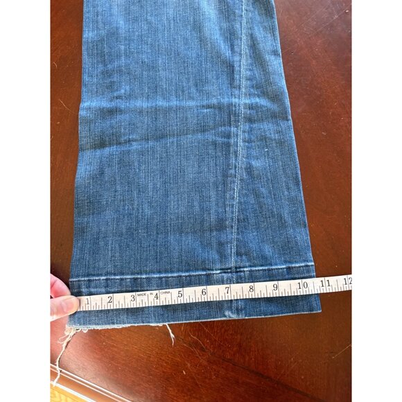 Vintage Genetic Denim Y2K Mutated Gene Wide Leg Jeans Made in USA Size 28 - Picture 11 of 16